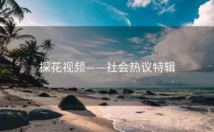 探花视频——社会热议特辑