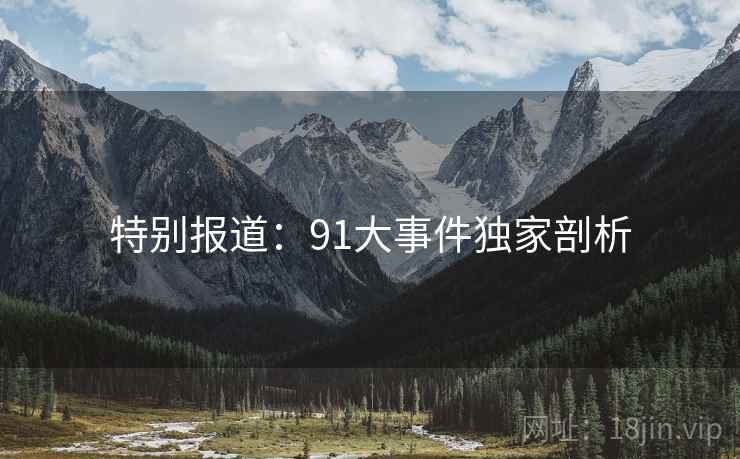 特别报道：91大事件独家剖析