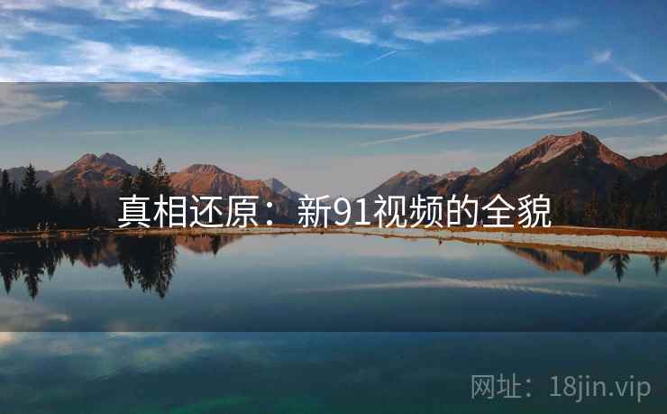 真相还原：新91视频的全貌