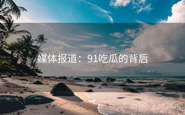 媒体报道:91吃瓜的背后  第1张 媒体报道:91吃瓜的背后  第1张