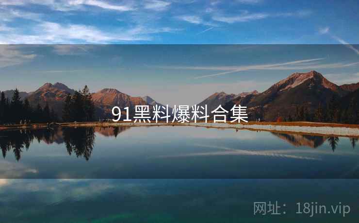 91黑料爆料合集