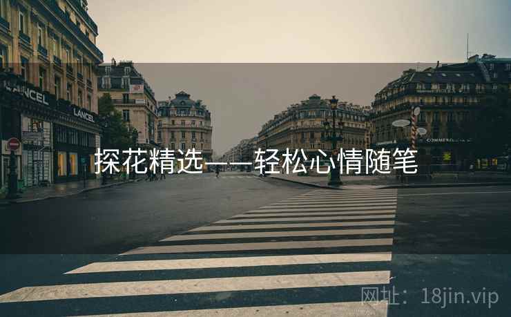 探花精选——轻松心情随笔